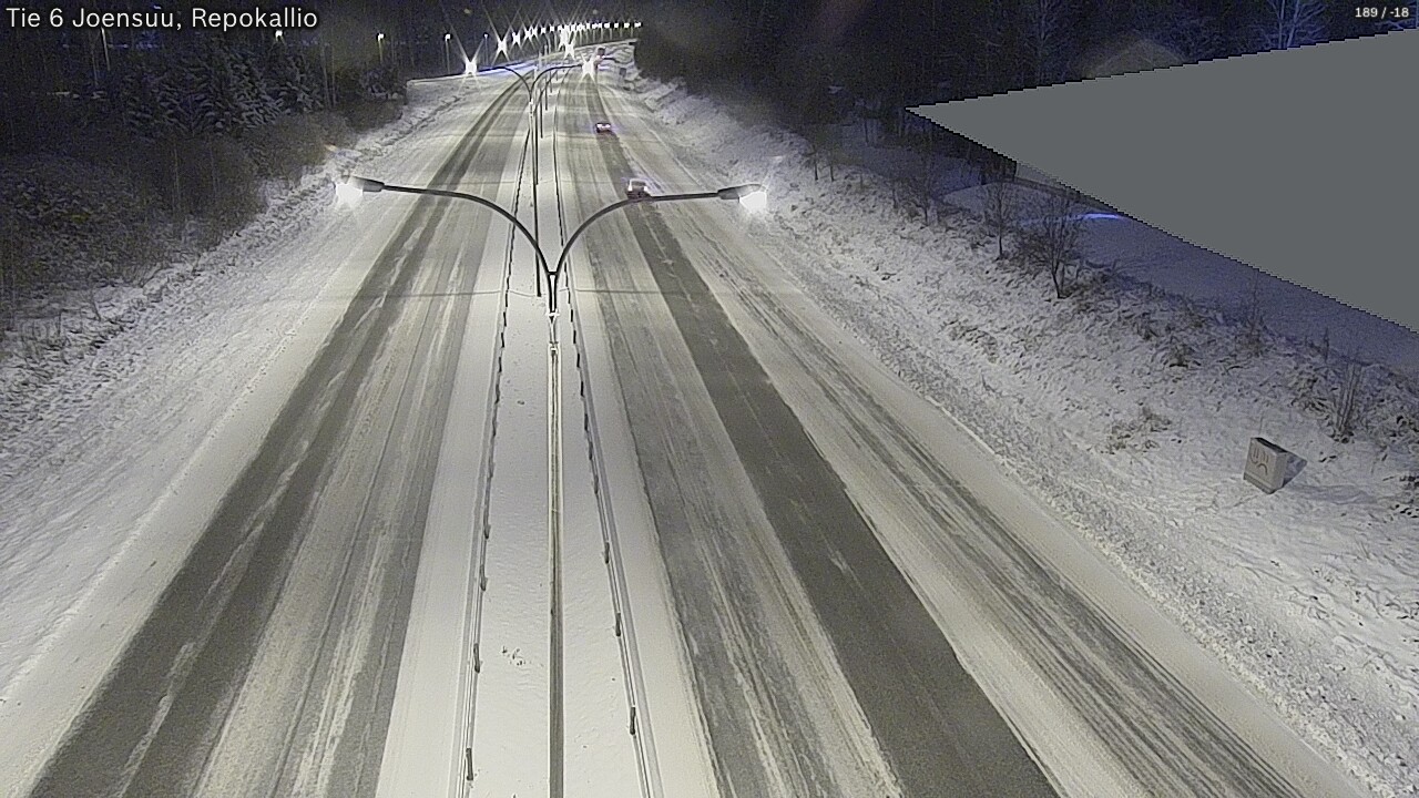 Kelikamerat Kuva Tie 6 Joensuu, Repokallio, Joensuu, Pohjois-Karjala