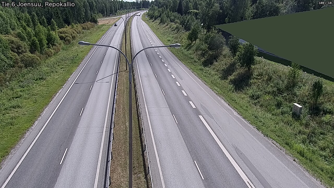 Kelikamerat Kuva Tie 6 Joensuu, Repokallio, Joensuu, Pohjois-Karjala