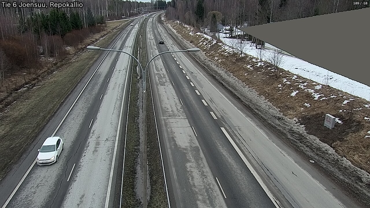 Kelikamerat Kuva Tie 6 Joensuu, Repokallio, Joensuu, Pohjois-Karjala