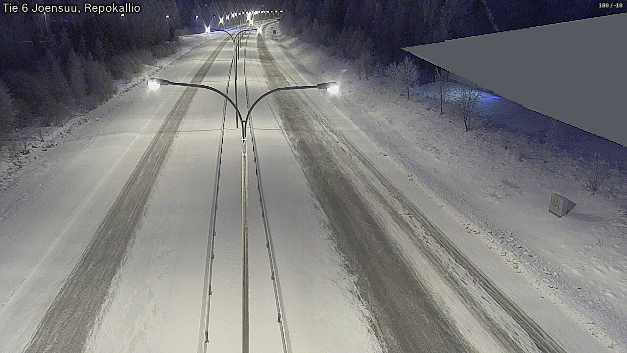 Kelikamerat Kuva Tie 6 Joensuu, Repokallio, Joensuu, Pohjois-Karjala