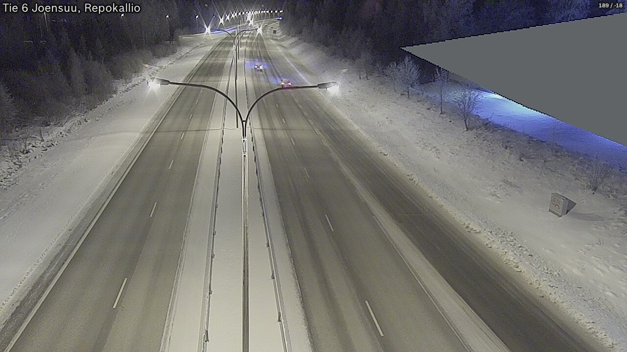 Kelikamerat Kuva Tie 6 Joensuu, Repokallio, Joensuu, Pohjois-Karjala