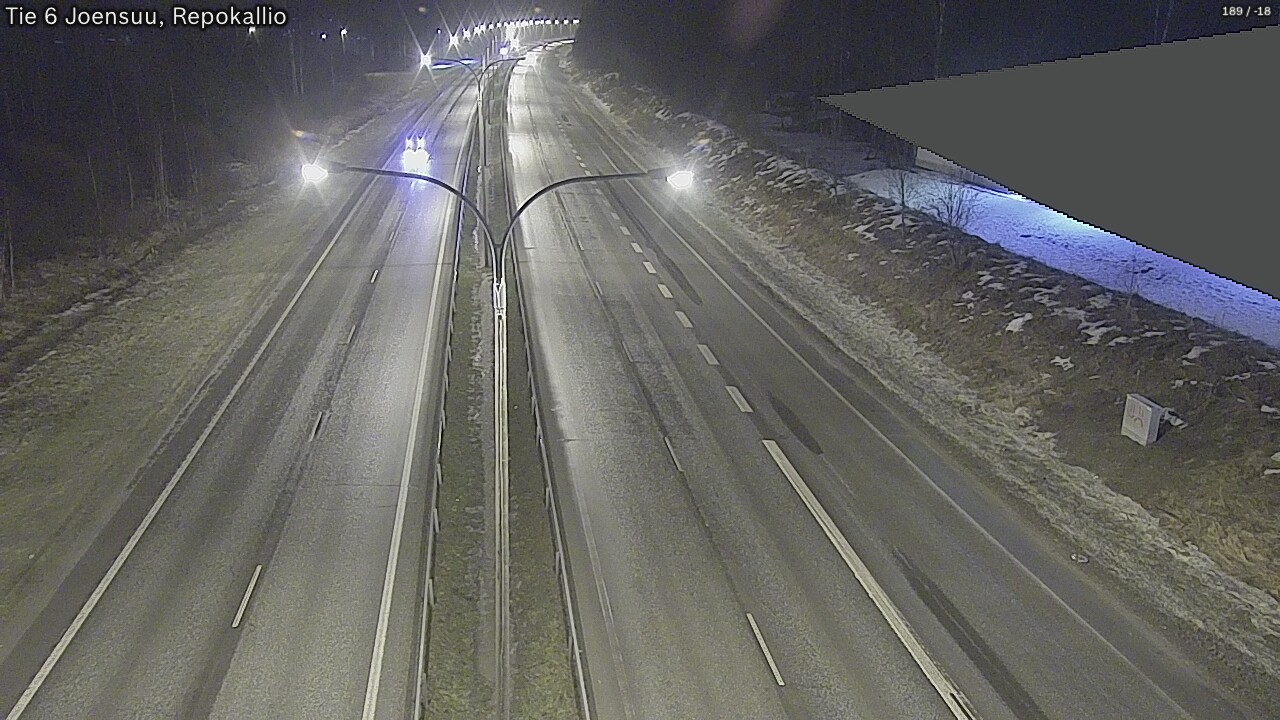 Kelikamerat Kuva Tie 6 Joensuu, Repokallio, Joensuu, Pohjois-Karjala