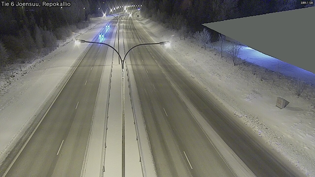 Kelikamerat Kuva Tie 6 Joensuu, Repokallio, Joensuu, Pohjois-Karjala