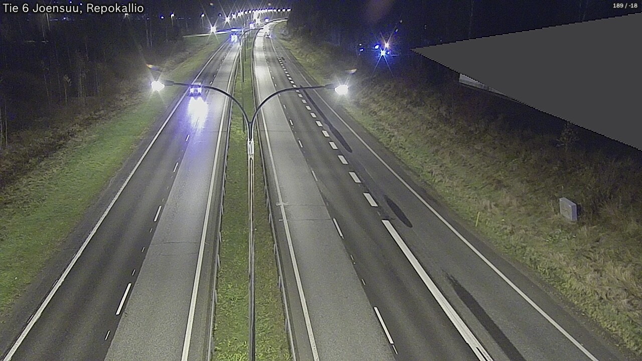 Kelikamerat Kuva Tie 6 Joensuu, Repokallio, Joensuu, Pohjois-Karjala