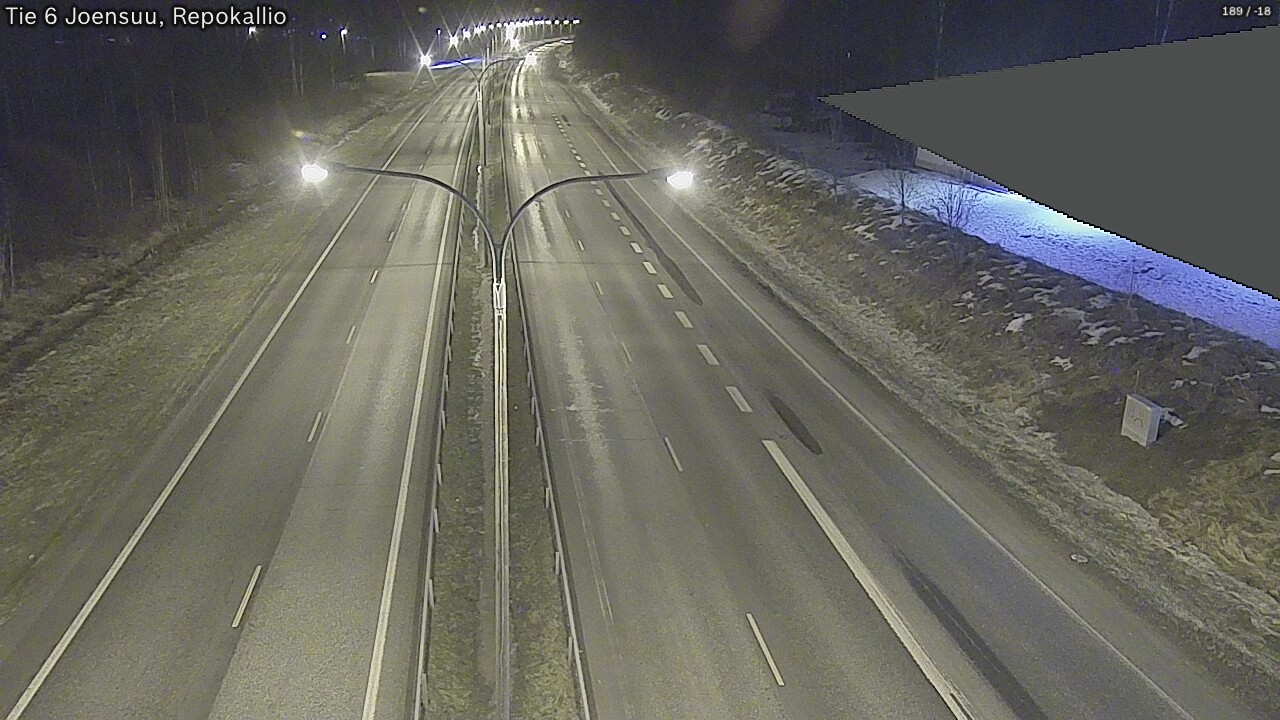 Kelikamerat Kuva Tie 6 Joensuu, Repokallio, Joensuu, Pohjois-Karjala