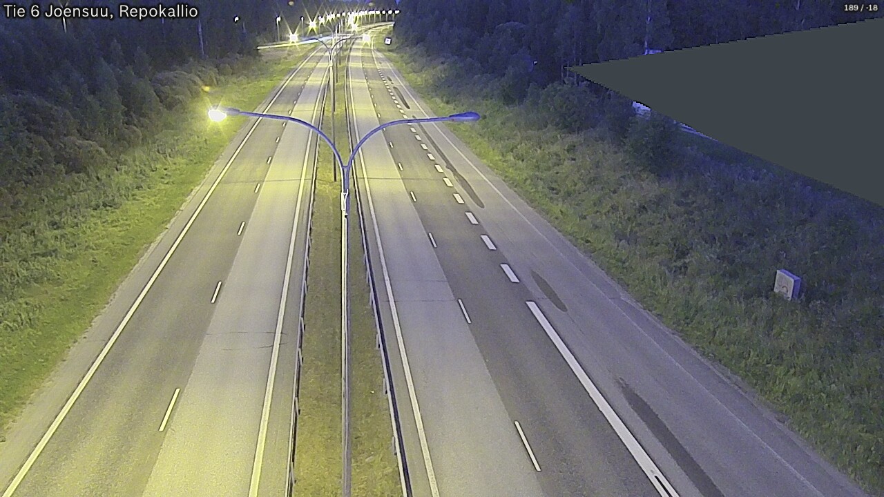 Kelikamerat Kuva Tie 6 Joensuu, Repokallio, Joensuu, Pohjois-Karjala