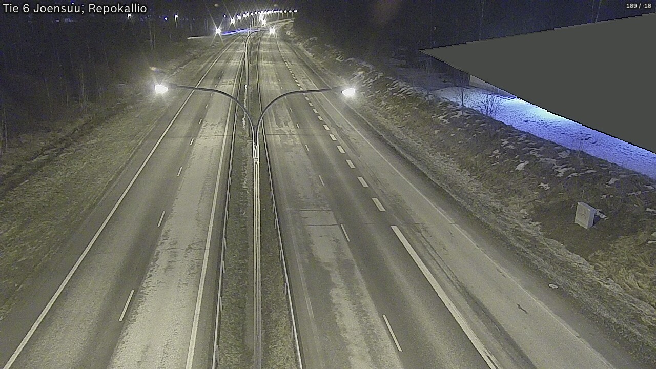 Kelikamerat Kuva Tie 6 Joensuu, Repokallio, Joensuu, Pohjois-Karjala