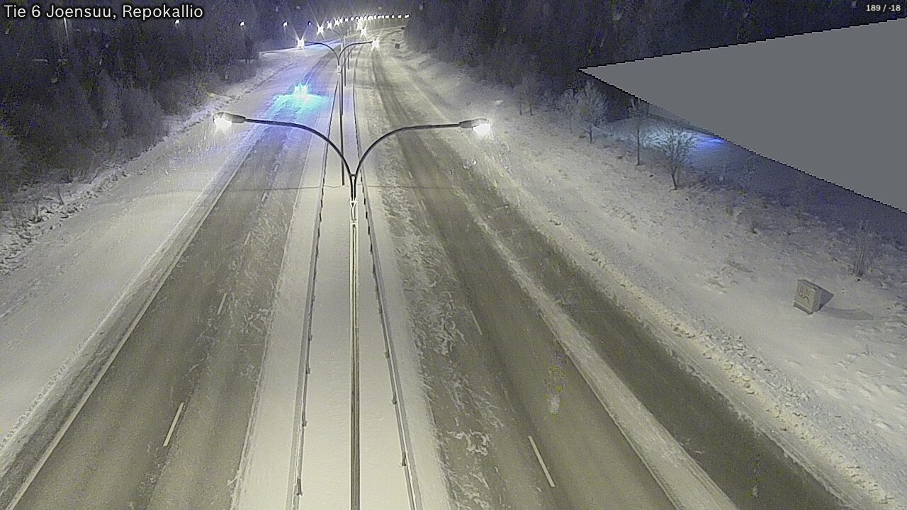 Kelikamerat Kuva Tie 6 Joensuu, Repokallio, Joensuu, Pohjois-Karjala