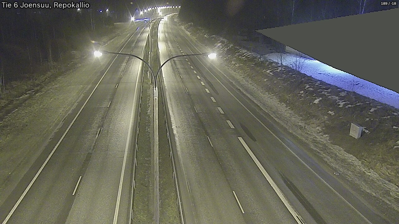 Kelikamerat Kuva Tie 6 Joensuu, Repokallio, Joensuu, Pohjois-Karjala