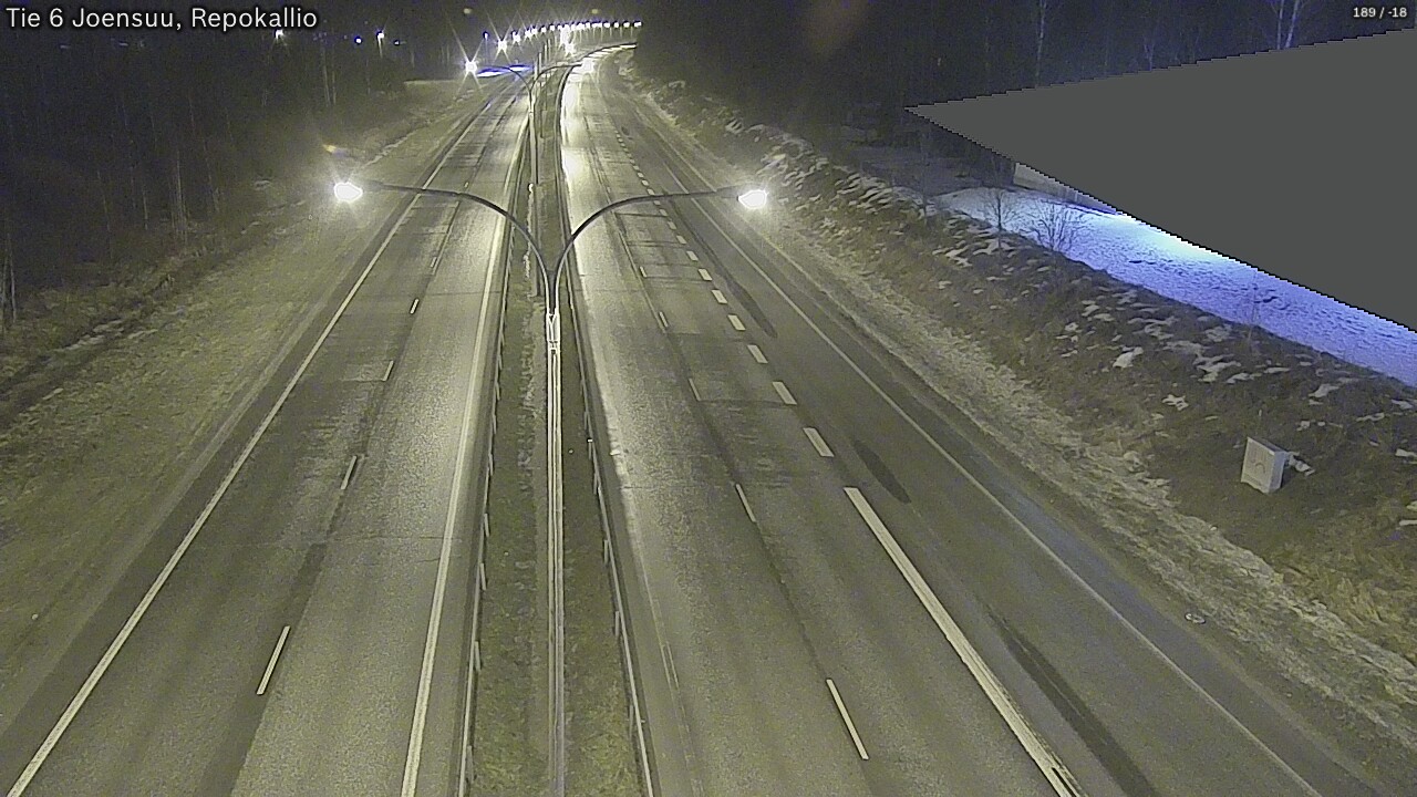 Kelikamerat Kuva Tie 6 Joensuu, Repokallio, Joensuu, Pohjois-Karjala