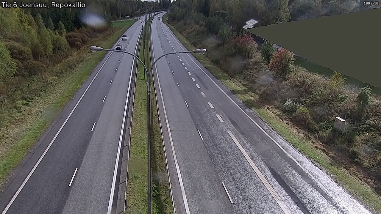 Kelikamerat Kuva Tie 6 Joensuu, Repokallio, Joensuu, Pohjois-Karjala