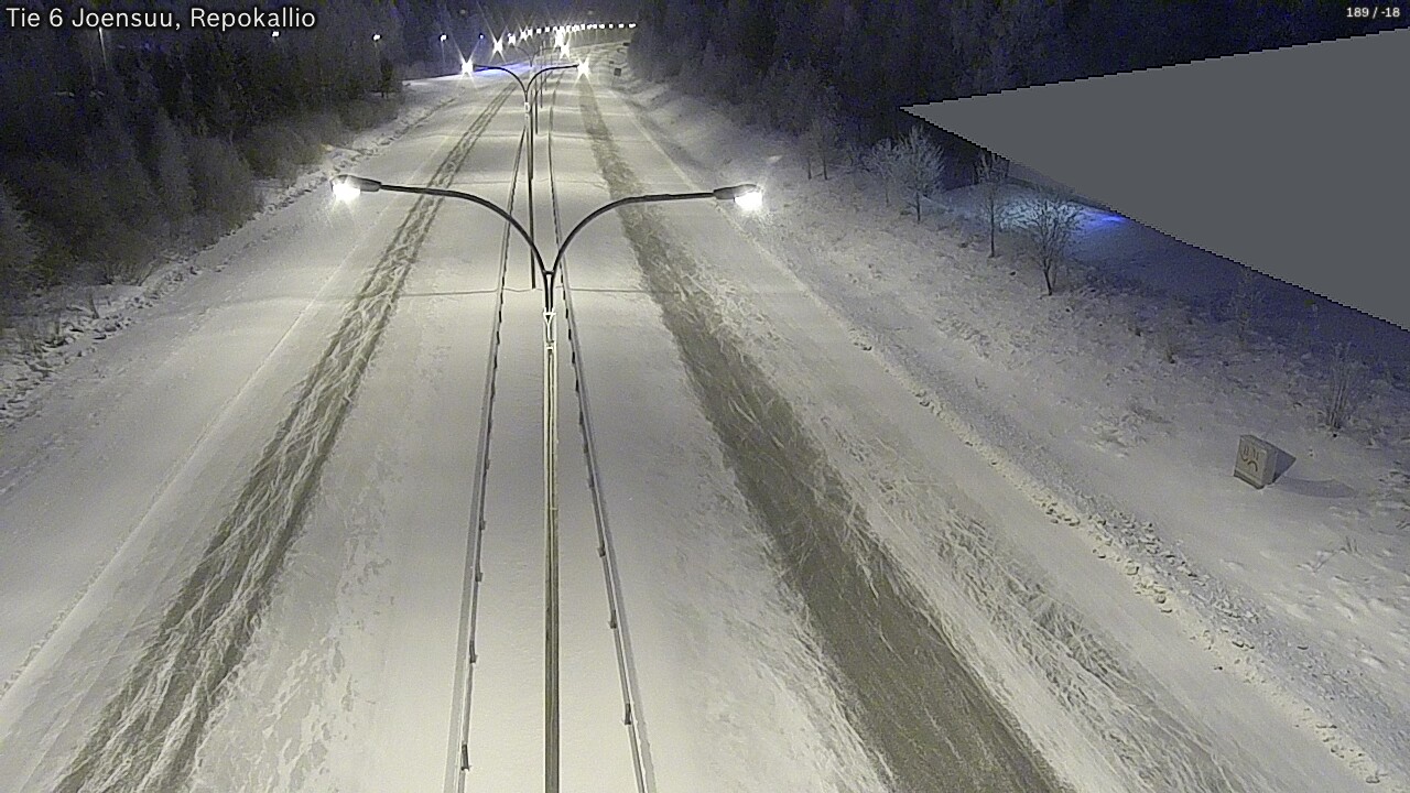 Kelikamerat Kuva Tie 6 Joensuu, Repokallio, Joensuu, Pohjois-Karjala