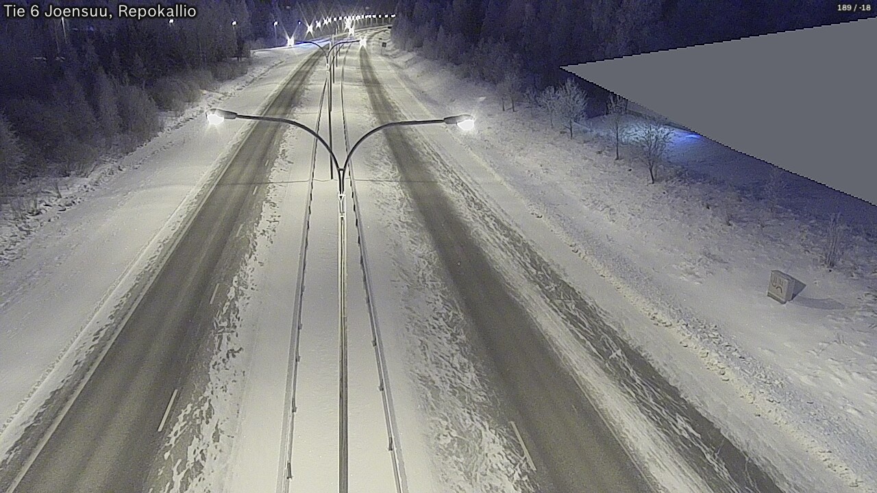 Kelikamerat Kuva Tie 6 Joensuu, Repokallio, Joensuu, Pohjois-Karjala