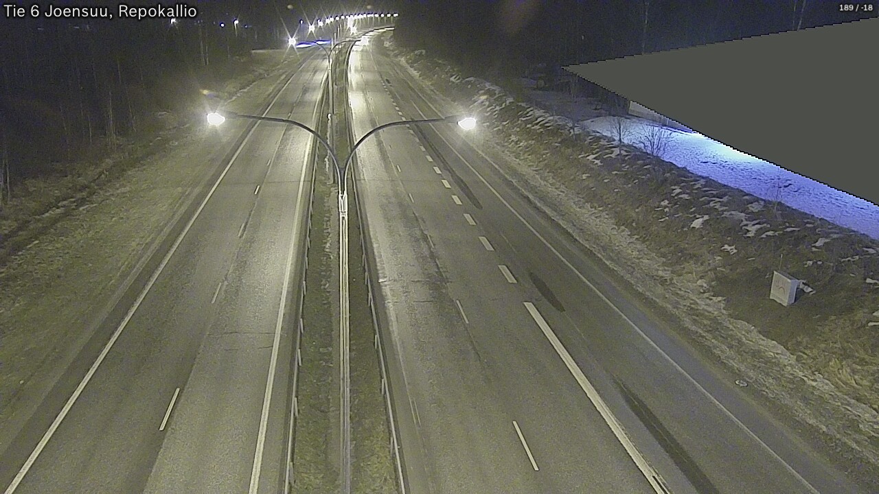 Kelikamerat Kuva Tie 6 Joensuu, Repokallio, Joensuu, Pohjois-Karjala