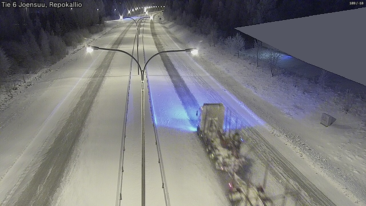 Kelikamerat Kuva Tie 6 Joensuu, Repokallio, Joensuu, Pohjois-Karjala