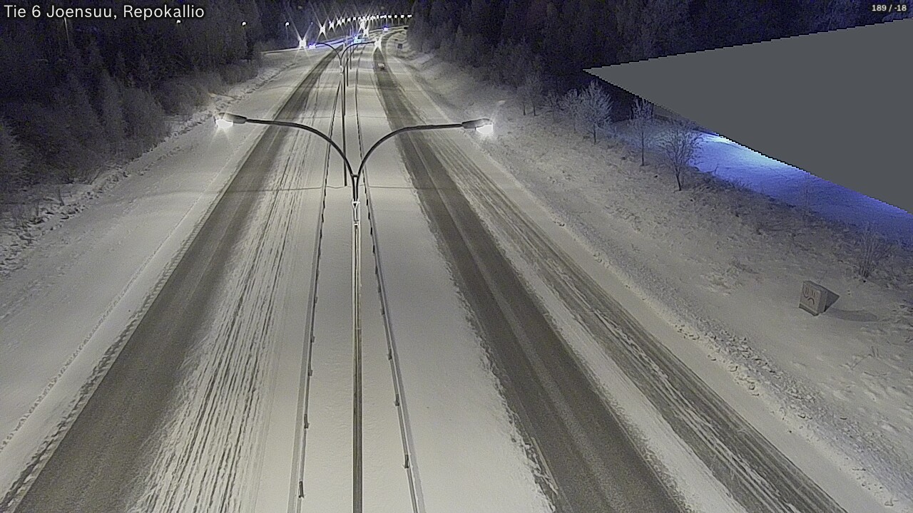 Kelikamerat Kuva Tie 6 Joensuu, Repokallio, Joensuu, Pohjois-Karjala