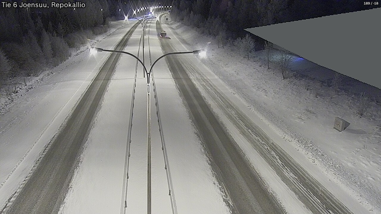 Kelikamerat Kuva Tie 6 Joensuu, Repokallio, Joensuu, Pohjois-Karjala