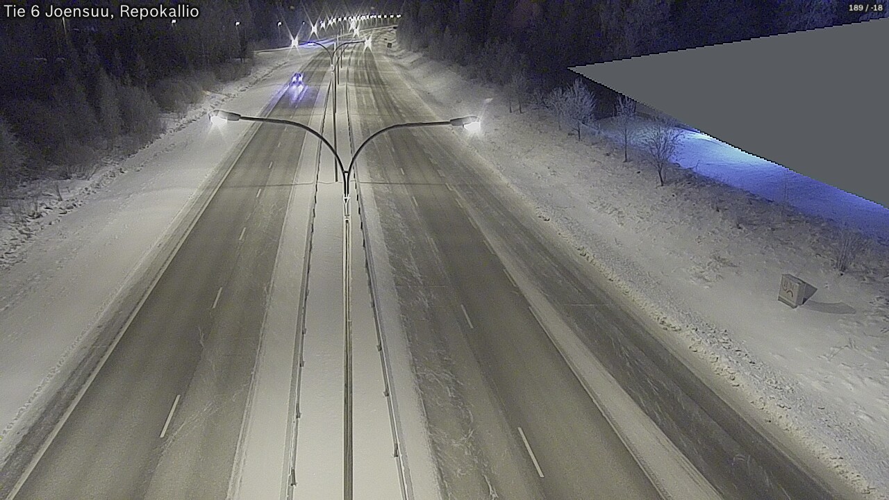 Kelikamerat Kuva Tie 6 Joensuu, Repokallio, Joensuu, Pohjois-Karjala