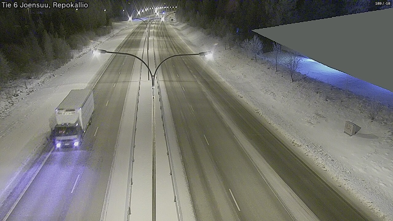 Kelikamerat Kuva Tie 6 Joensuu, Repokallio, Joensuu, Pohjois-Karjala