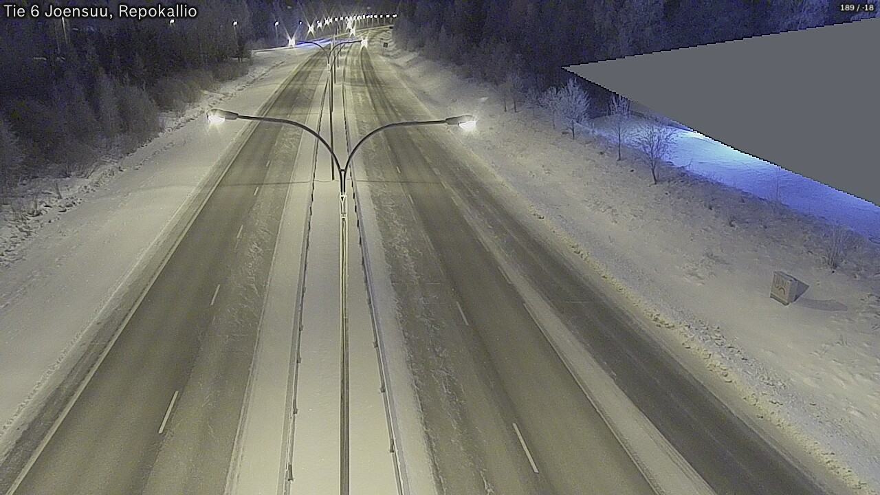 Kelikamerat Kuva Tie 6 Joensuu, Repokallio, Joensuu, Pohjois-Karjala