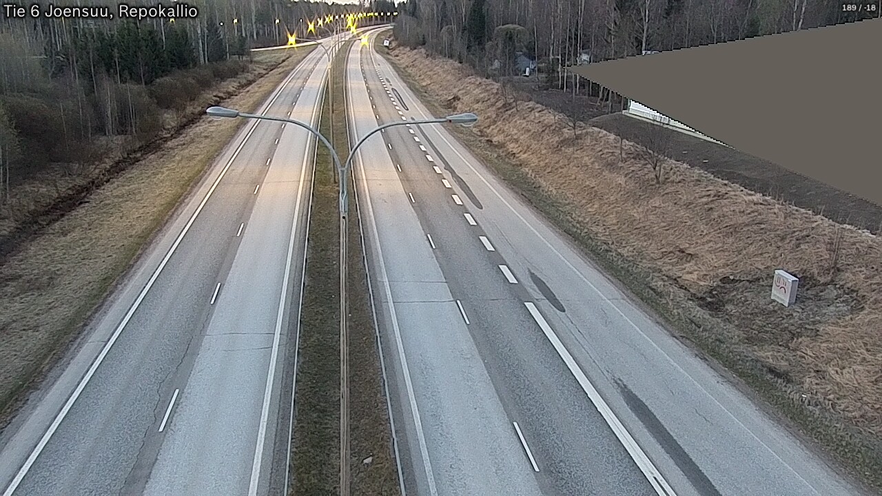 Kelikamerat Kuva Tie 6 Joensuu, Repokallio, Joensuu, Pohjois-Karjala