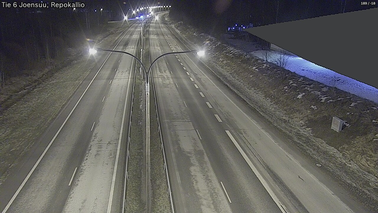 Kelikamerat Kuva Tie 6 Joensuu, Repokallio, Joensuu, Pohjois-Karjala