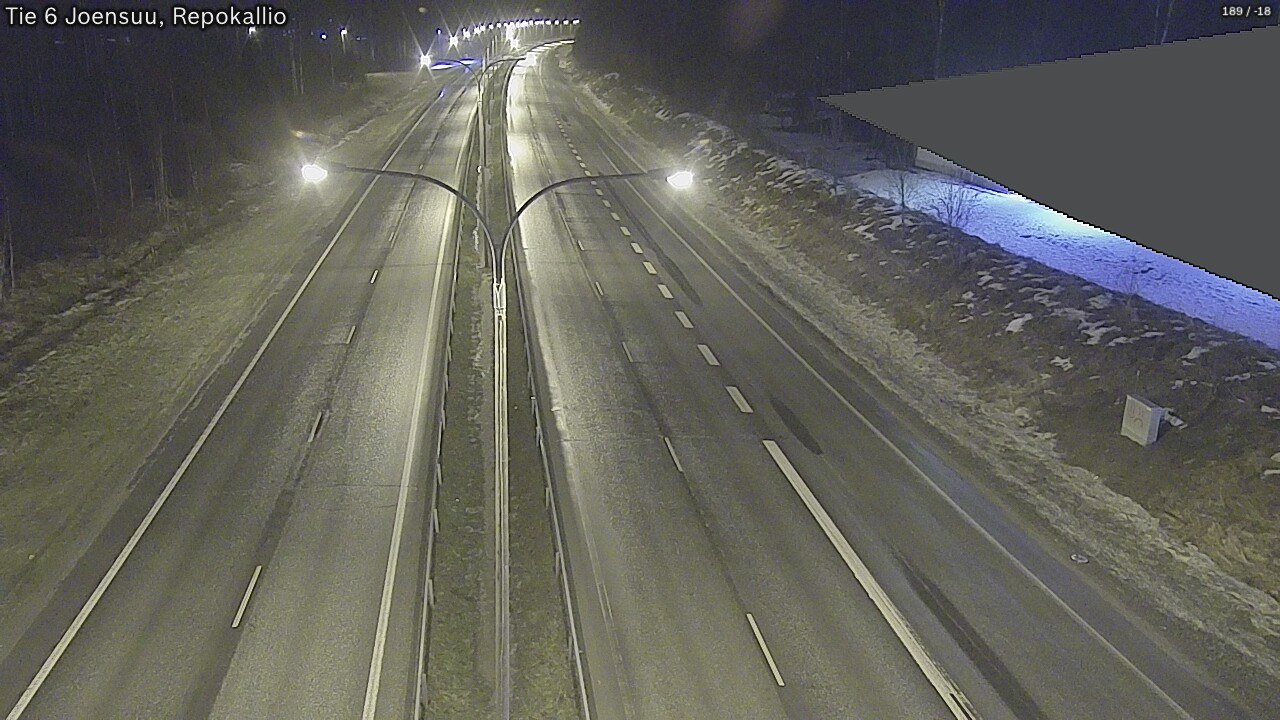 Kelikamerat Kuva Tie 6 Joensuu, Repokallio, Joensuu, Pohjois-Karjala