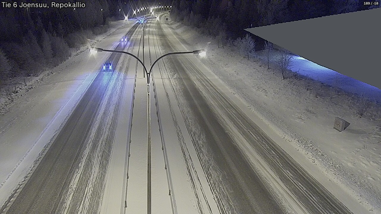 Kelikamerat Kuva Tie 6 Joensuu, Repokallio, Joensuu, Pohjois-Karjala