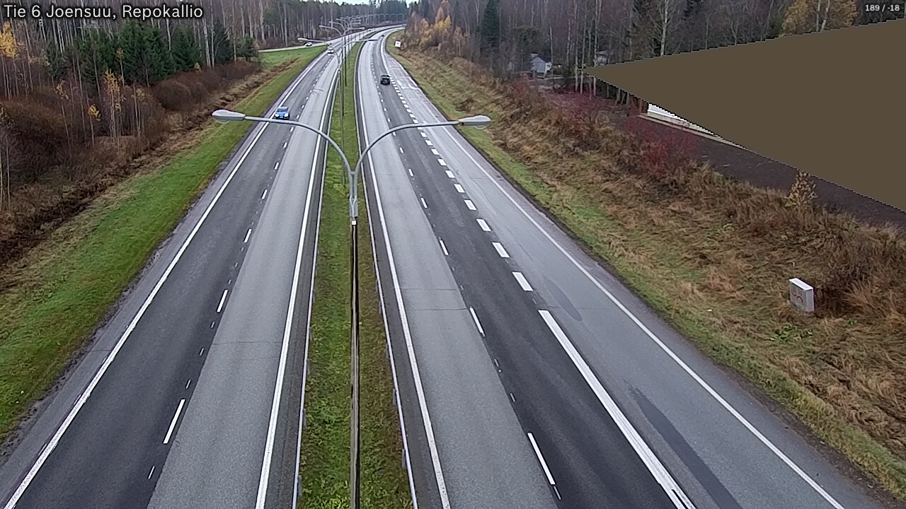 Kelikamerat Kuva Tie 6 Joensuu, Repokallio, Joensuu, Pohjois-Karjala