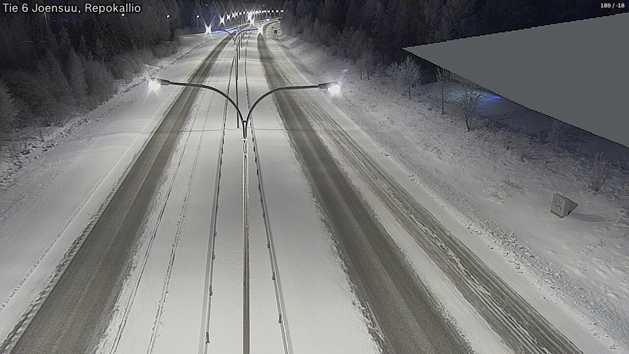 Kelikamerat Kuva Tie 6 Joensuu, Repokallio, Joensuu, Pohjois-Karjala