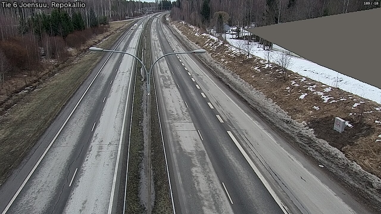 Kelikamerat Kuva Tie 6 Joensuu, Repokallio, Joensuu, Pohjois-Karjala