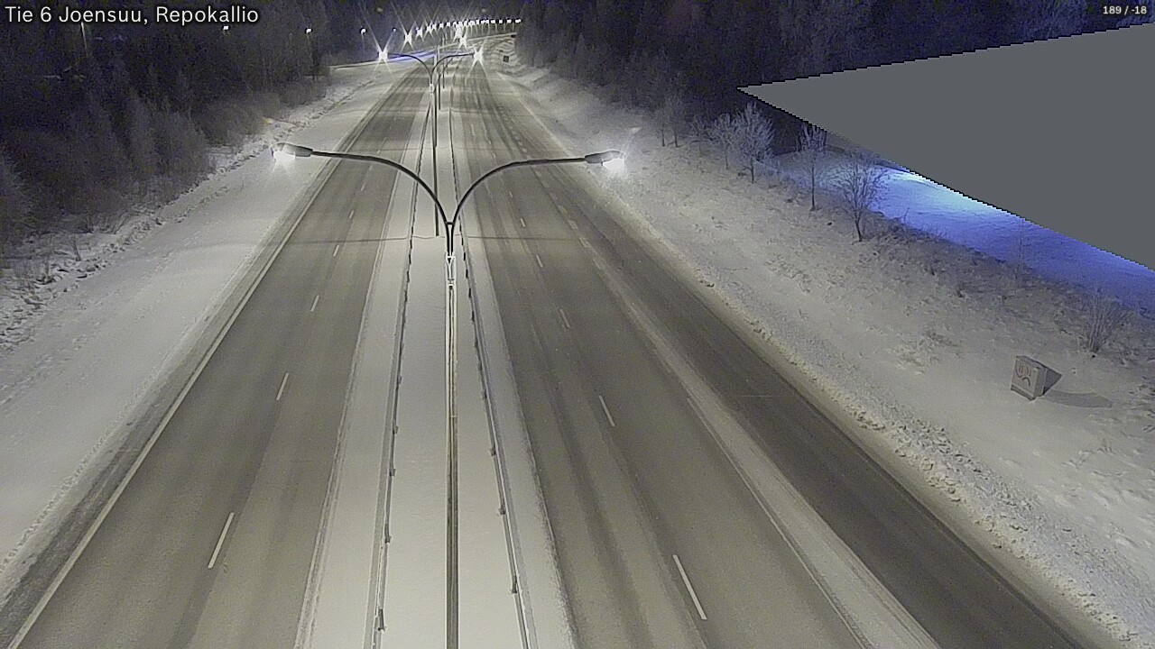 Kelikamerat Kuva Tie 6 Joensuu, Repokallio, Joensuu, Pohjois-Karjala