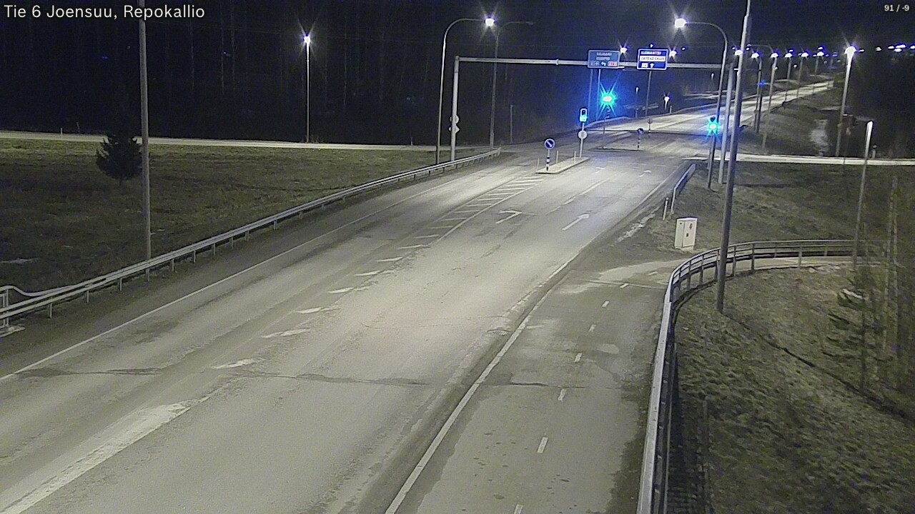 Kelikamerat Kuva Tie 6 Joensuu, Repokallio, Joensuu, Pohjois-Karjala