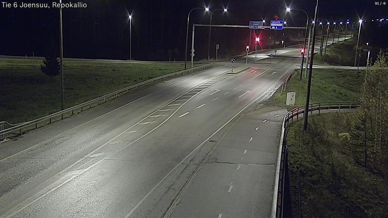 Kelikamerat Kuva Tie 6 Joensuu, Repokallio, Joensuu, Pohjois-Karjala