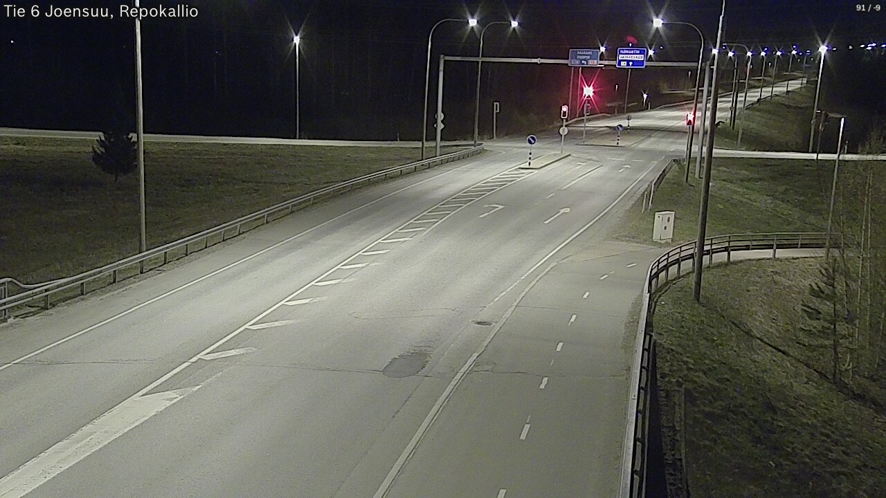Kelikamerat Kuva Tie 6 Joensuu, Repokallio, Joensuu, Pohjois-Karjala