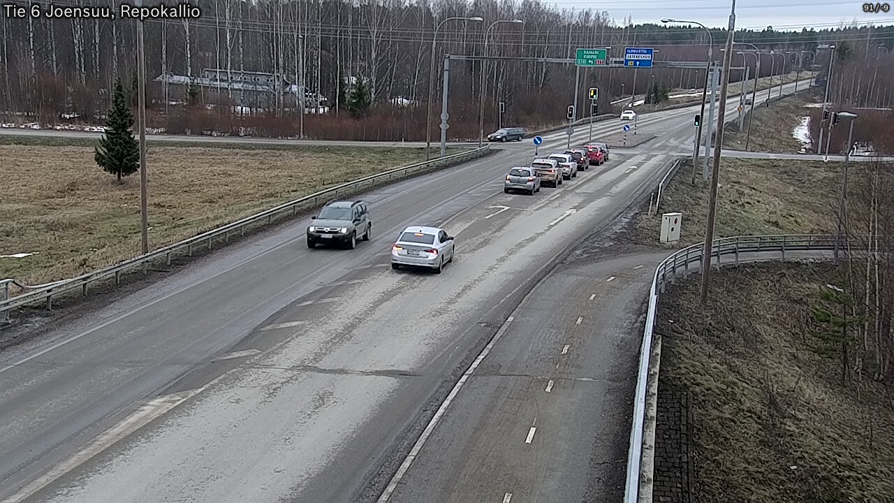 Kelikamerat Kuva Tie 6 Joensuu, Repokallio, Joensuu, Pohjois-Karjala