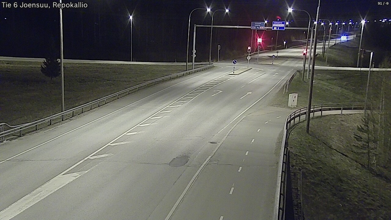 Kelikamerat Kuva Tie 6 Joensuu, Repokallio, Joensuu, Pohjois-Karjala