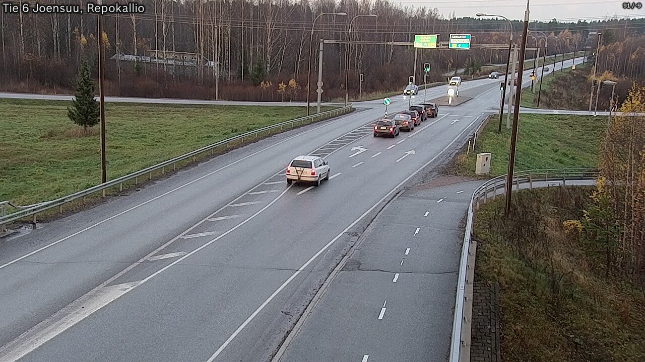 Kelikamerat Kuva Tie 6 Joensuu, Repokallio, Joensuu, Pohjois-Karjala