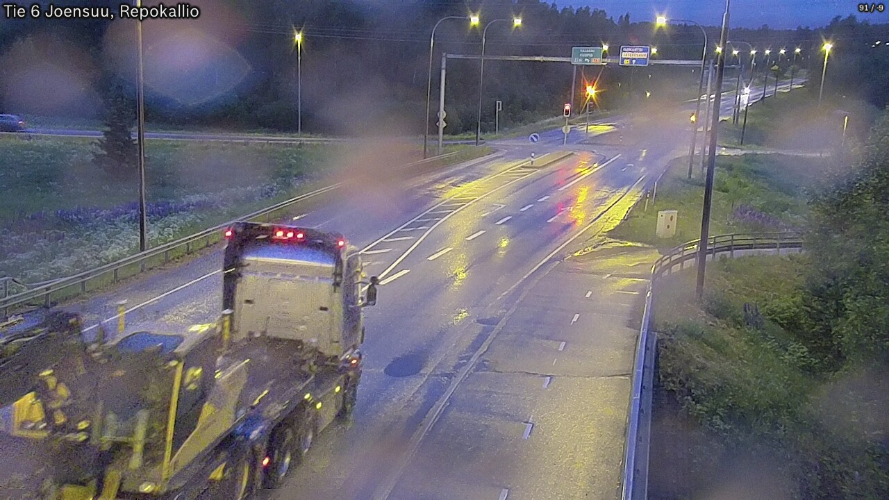 Kelikamerat Kuva Tie 6 Joensuu, Repokallio, Joensuu, Pohjois-Karjala