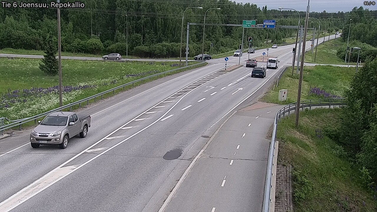 Kelikamerat Kuva Tie 6 Joensuu, Repokallio, Joensuu, Pohjois-Karjala