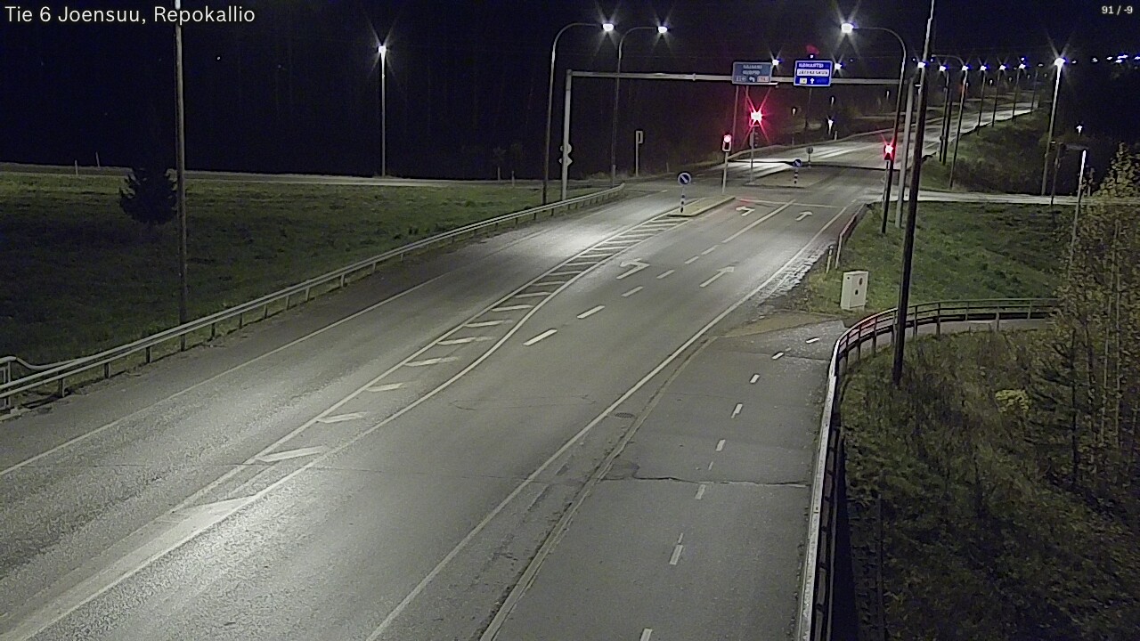 Kelikamerat Kuva Tie 6 Joensuu, Repokallio, Joensuu, Pohjois-Karjala