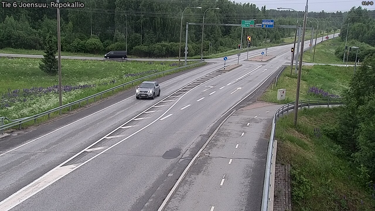 Kelikamerat Kuva Tie 6 Joensuu, Repokallio, Joensuu, Pohjois-Karjala