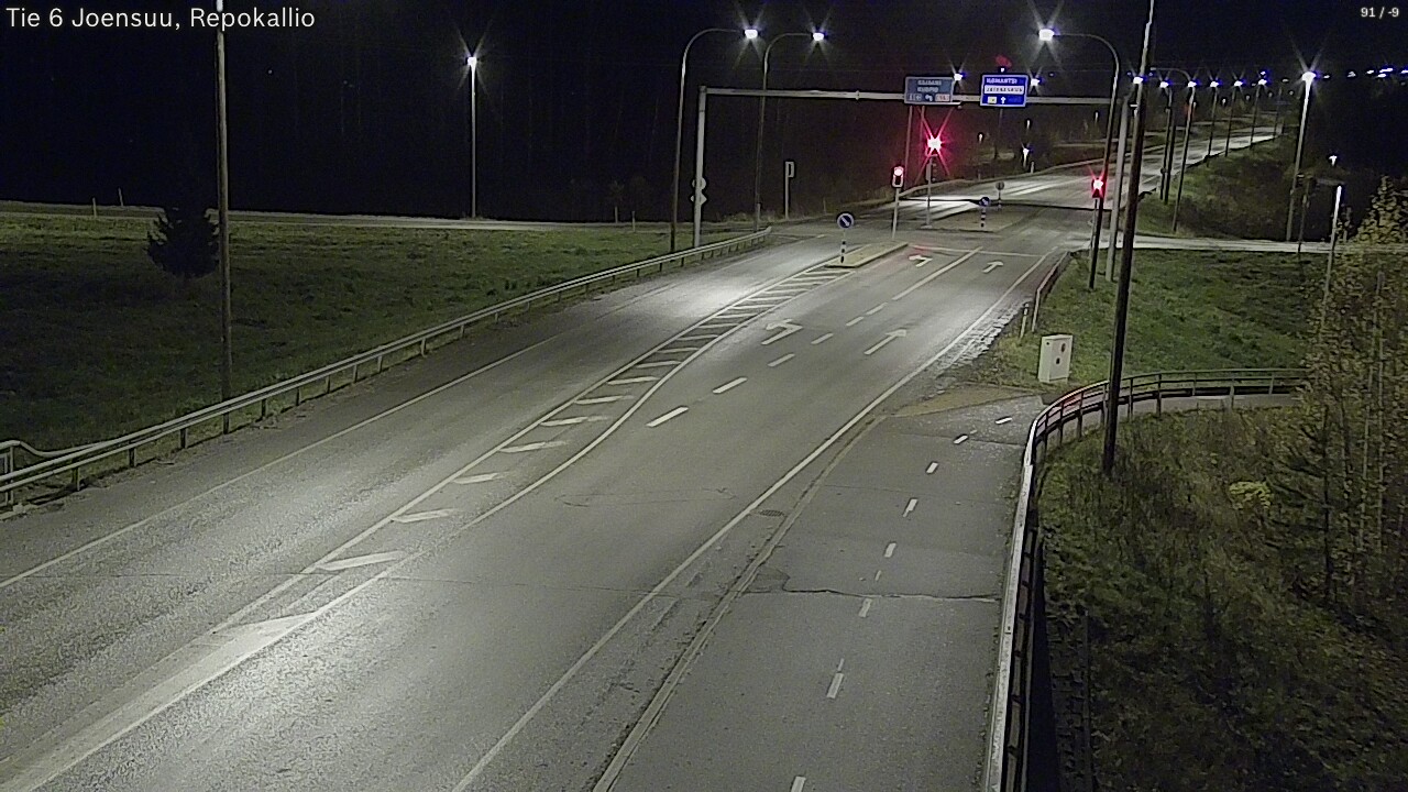 Kelikamerat Kuva Tie 6 Joensuu, Repokallio, Joensuu, Pohjois-Karjala