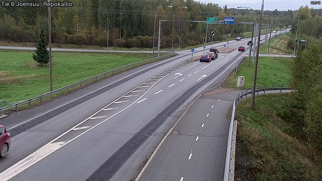 Kelikamerat Kuva Tie 6 Joensuu, Repokallio, Joensuu, Pohjois-Karjala