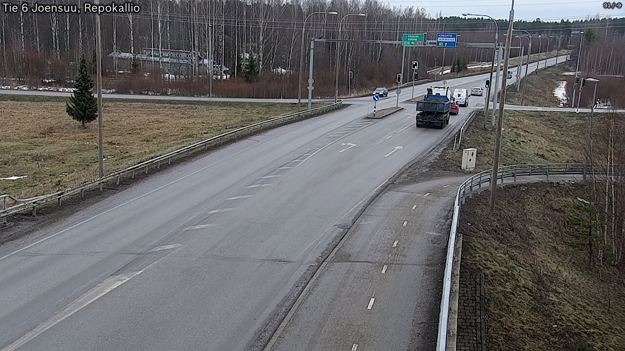 Kelikamerat Kuva Tie 6 Joensuu, Repokallio, Joensuu, Pohjois-Karjala