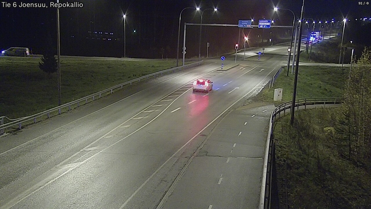 Kelikamerat Kuva Tie 6 Joensuu, Repokallio, Joensuu, Pohjois-Karjala