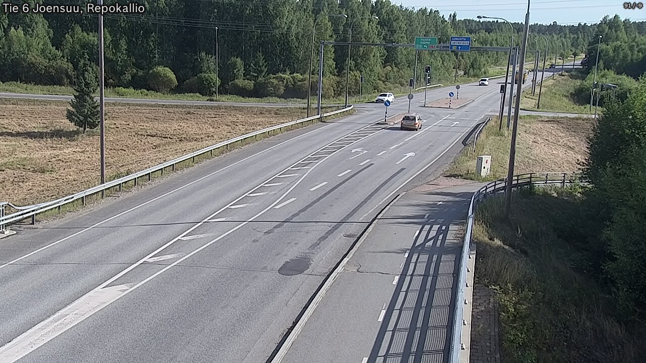 Kelikamerat Kuva Tie 6 Joensuu, Repokallio, Joensuu, Pohjois-Karjala