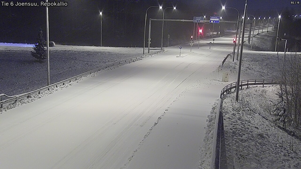 Kelikamerat Kuva Tie 6 Joensuu, Repokallio, Joensuu, Pohjois-Karjala