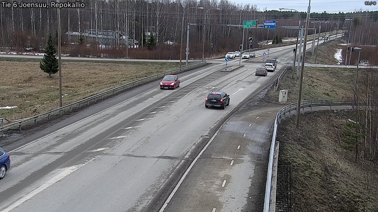 Kelikamerat Kuva Tie 6 Joensuu, Repokallio, Joensuu, Pohjois-Karjala