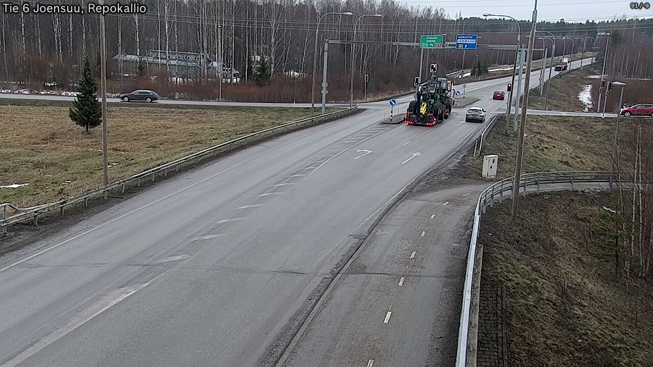 Kelikamerat Kuva Tie 6 Joensuu, Repokallio, Joensuu, Pohjois-Karjala